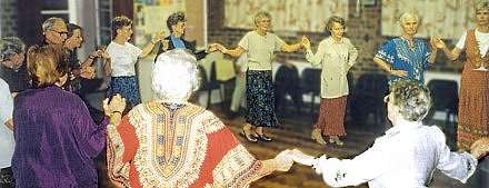 international folk dancing in Bexhill, East Sussex