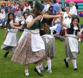 Childrens Danish folk costume