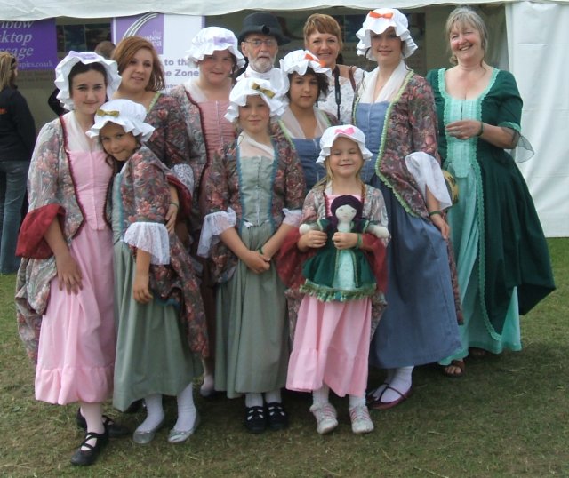 18th century English costumes
