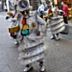 masked dancers