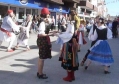 dancing De Vleegard at the Southdowns Folk Festival
