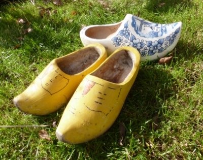 wooden clogs