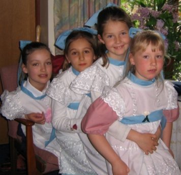 19th century English costumes