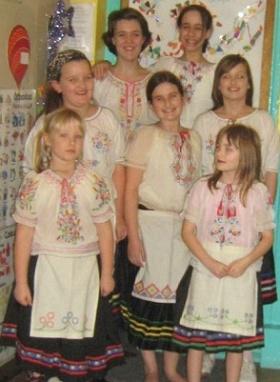 Hungarian costumes