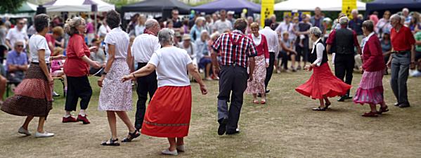 Country Dancing at Hotham Park