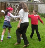 children's folk dance lesson